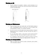 Предварительный просмотр 4 страницы AG Neovo X-15 User Manual