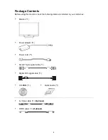 Preview for 5 page of AG Neovo X-W19 User Manual