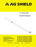 AG SHIELD 12" CROSS AUGER Operator'S Manual preview