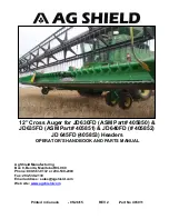 Предварительный просмотр 1 страницы AG SHIELD 405850 Operator’S Handbook And Parts Manual