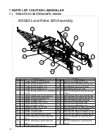 Preview for 32 page of AG SHIELD LandRoller Operator’S Handbook And Parts Manual