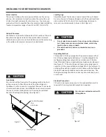 Предварительный просмотр 4 страницы AGA marvel 60RDE Installation And Maintenance Instructions Manual