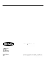 Предварительный просмотр 16 страницы AGA marvel 60RDE Installation And Maintenance Instructions Manual