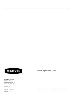 Preview for 16 page of AGA marvel 61WCM (Marvel) Installation, Operation And Maintenance Instructions