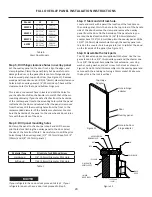 Предварительный просмотр 20 страницы AGA marvel 6SDZE Installation And Maintenance Instructions Manual