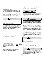 Предварительный просмотр 20 страницы AGA marvel MA15C Series Installation, Operation And Maintenance Instructions