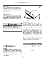 Preview for 4 page of AGA marvel ML15WSG Installation, Operation And Maintenance Instructions