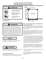 Preview for 6 page of AGA marvel ML15WSG Installation, Operation And Maintenance Instructions