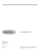 Preview for 38 page of AGA marvel ML15WSG Installation, Operation And Maintenance Instructions