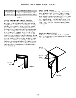 Предварительный просмотр 19 страницы AGA marvel ML24RF Installation, Operation And Maintenance Instructions