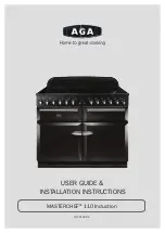 Preview for 1 page of AGA 110 Masterchef XL User'S Manual & Installation Instructions