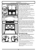 Предварительный просмотр 33 страницы AGA 110 Masterchef XL User'S Manual & Installation Instructions