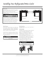 Preview for 3 page of AGA 115V Installation, Operation & Maintenance Instructions Manual