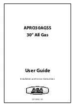 AGA APRO30AGSS User Manual preview