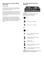 Preview for 9 page of AGA CITY60 CONTEMPORARY User Manual