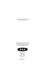 Preview for 24 page of AGA CITY60 CONTEMPORARY User Manual