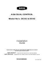 AGA DC3G Installation Manual preview