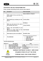 Preview for 2 page of AGA ELLESMERE STANDARD Installation & Operating Manual