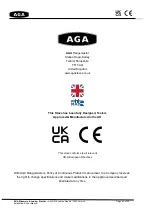 Preview for 42 page of AGA ELLESMERE STANDARD Installation & Operating Manual