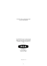 Preview for 5 page of AGA G.C. P.V. Operating Instructions Manual