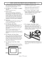 Preview for 34 page of AGA legacy 110 Dual Fuel Range User'S Manual And Installation Instructions