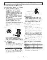 Preview for 36 page of AGA legacy 110 Dual Fuel Range User'S Manual And Installation Instructions