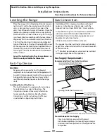 Предварительный просмотр 39 страницы AGA Legacy 44 User'S Manual & Installation Instructions