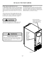 Предварительный просмотр 5 страницы AGA ML15CL Installation, Operation And Maintenance Instructions