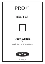 AGA PRO+ APRO36DF User Manual & Installation & Service Instructions preview