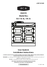 AGA R3 110-4i User'S Manual & Installation Instructions preview