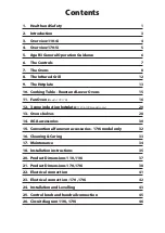 Preview for 3 page of AGA R3 110-4i User'S Manual & Installation Instructions