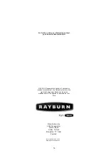 Preview for 16 page of AGA Rayburn K User Instructions