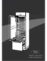 Preview for 1 page of AGA Wine cellar User Manual