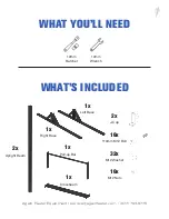 Preview for 3 page of Again Faster X-2 Assembly Manual