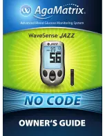 AgaMatrix WaveSense JAZZ Owner'S Manual preview