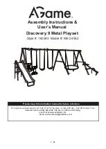 AGame 160393 Assembly Instructions & User Manual preview