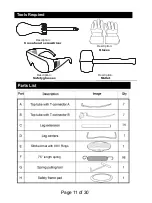 Предварительный просмотр 11 страницы AGame 166826 Assembly Instructions Manual