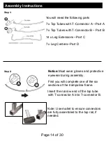 Предварительный просмотр 14 страницы AGame 166826 Assembly Instructions Manual