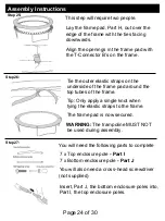 Предварительный просмотр 24 страницы AGame 166826 Assembly Instructions Manual