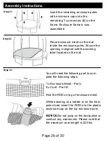 Предварительный просмотр 26 страницы AGame 166826 Assembly Instructions Manual