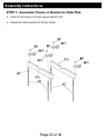 Preview for 23 page of AGame MSC-3782-BM Assembly Instructions & User Manual