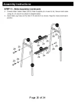 Preview for 31 page of AGame MSC-3782-BM Assembly Instructions & User Manual