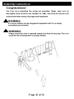 Preview for 34 page of AGame MSC-3782-BM Assembly Instructions & User Manual