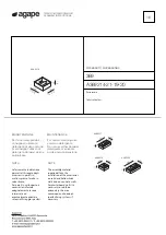 Preview for 1 page of agape 369 A369214-21-19-20 Assembly Instructions