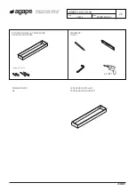 Предварительный просмотр 2 страницы agape 369 A369231-32-33-34 Assembly Instructions