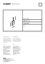 Preview for 3 page of agape AMIN0302 Assembly Instructions