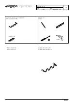 Предварительный просмотр 1 страницы agape Bucatini ABUC0170 Assembly Instructions