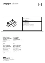 agape CARRARA ACER0730S Assembly Instructions preview