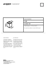 agape CUBE ACER0770P Assembly Instructions preview