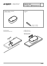 Preview for 2 page of agape DEEP ACER0800 Assembly Instructions